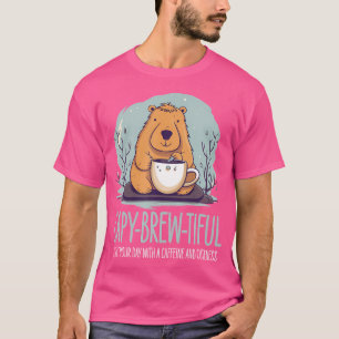 Camiseta Capy-Brew-Tiful Café Capivara