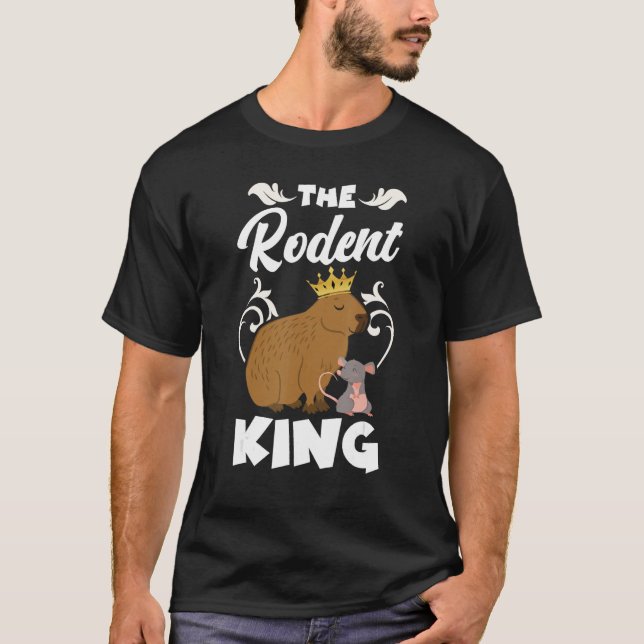 Camiseta Capy Capy O Rei Rodent (Frente)