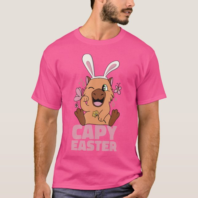 Camiseta Capy Páscoa Capybara (Frente)