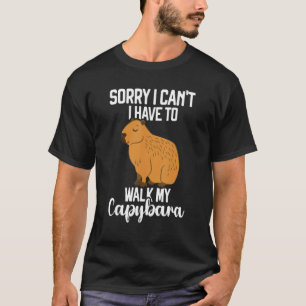 Camiseta Capy Pet Capy Animal Aquatic Capy