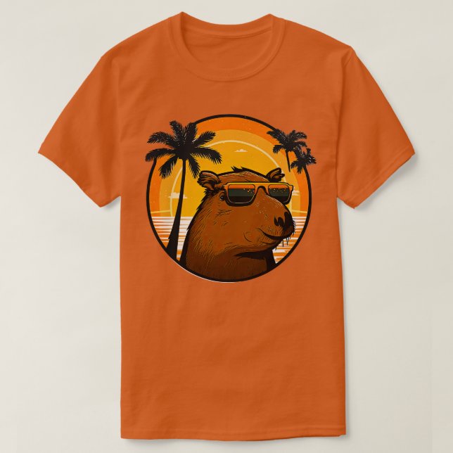 Camiseta Capybara (Frente do Design)