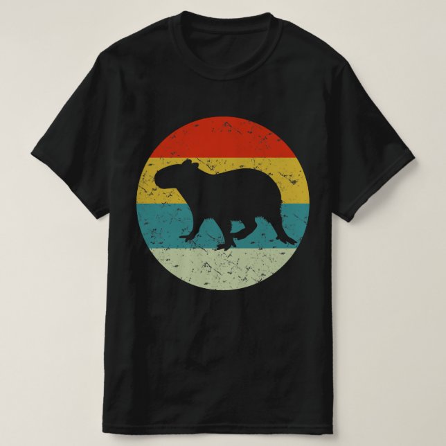 Camiseta capybara (Frente do Design)