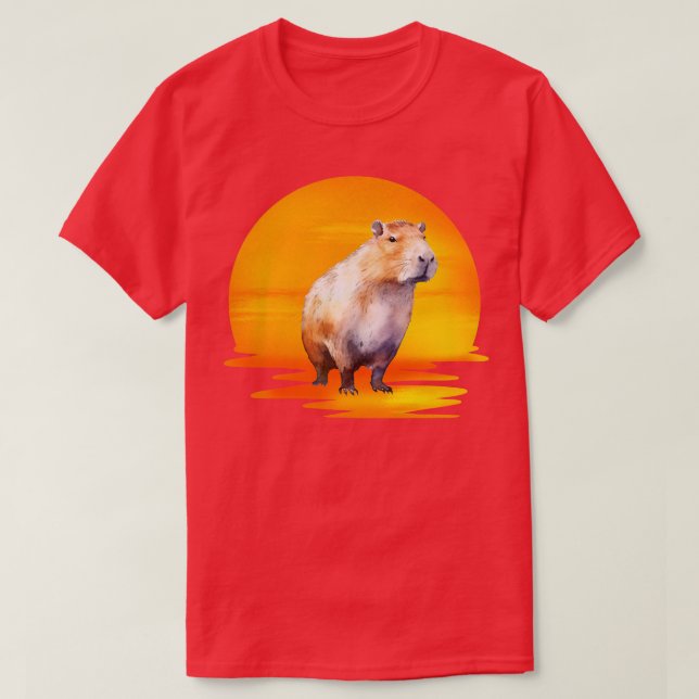 Camiseta Capybara 9 (Frente do Design)