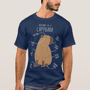 Camiseta Capybara Anatomy 3