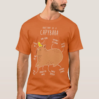 Camiseta Capybara Anatomy 4