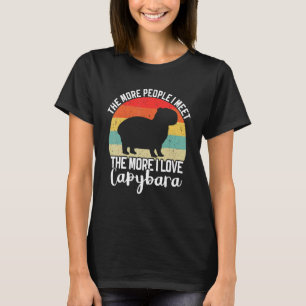 Camiseta Capybara Aquatic Animal Rodent Capy Pet 9