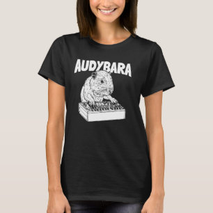 Camiseta Capybara Audio Engenheiro Studio - Produtor Sound