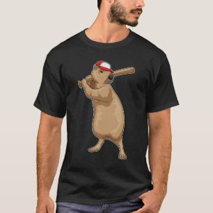 Camiseta Capybara Baseball Bat