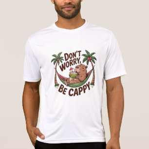 Camiseta Capybara Be Happy