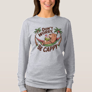 Camiseta Capybara Be Happy