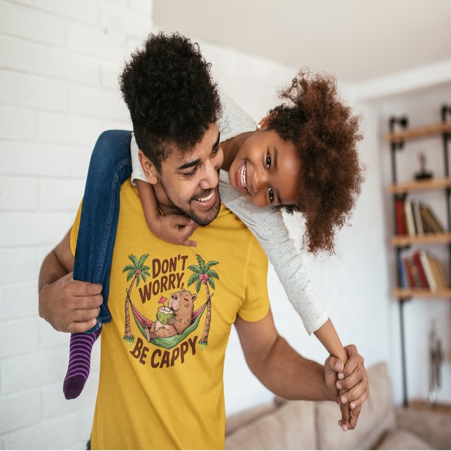 Camiseta Capybara Be Happy (Capybara Be Happy T-Shirt)