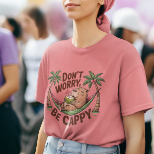 Camiseta Capybara Be Happy