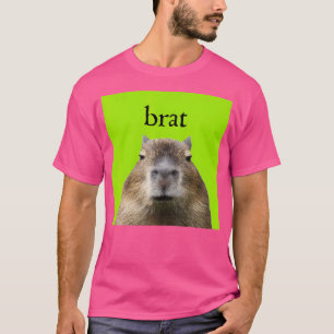Camiseta Capybara Bra Funny Roupa