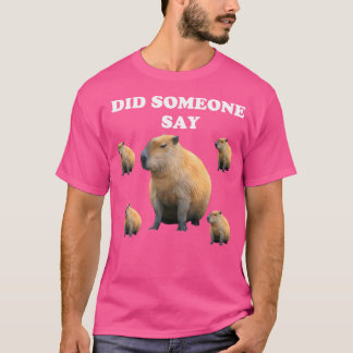 Camiseta Capybara Capybara Capybara Capybara