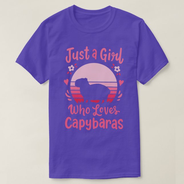 Camiseta Capybara Capybara Lover (Frente do Design)