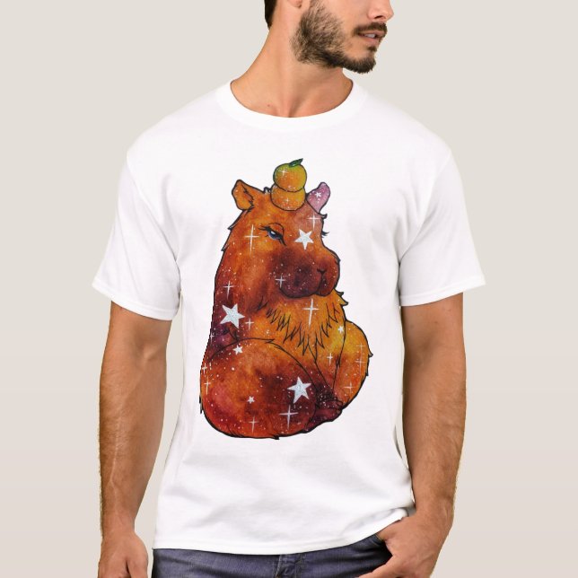 Camiseta Capybara chamada Dream (Frente)