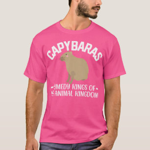 Camiseta Capybara Comedy Kings Of The Animal Kingdom Capyba