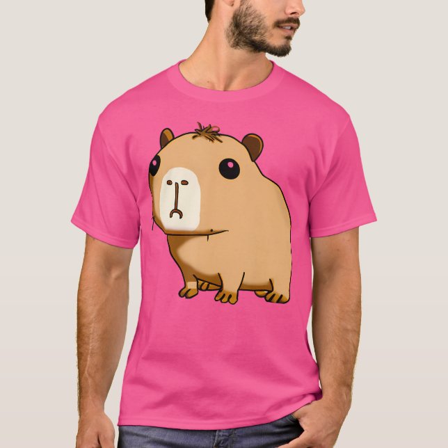 Camiseta Capybara confusa (Frente)