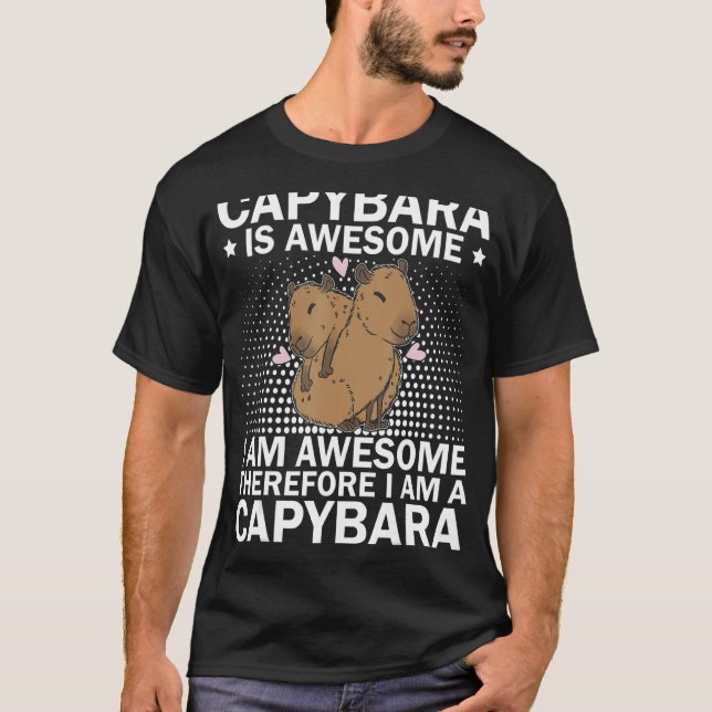 Camiseta Capybara Costume é demais (Frente)