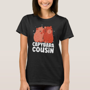 Camiseta Capybara Cousin Animal Rodent Capybaras