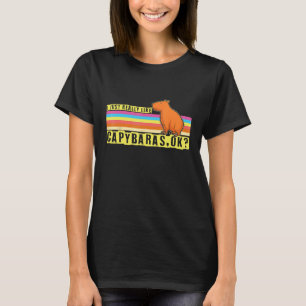 Camiseta Capybara Cute Capybaras Rodent Animal Capybara