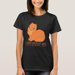 Camiseta Capybara Cute Capybaras Rodent Animal Capybara 1