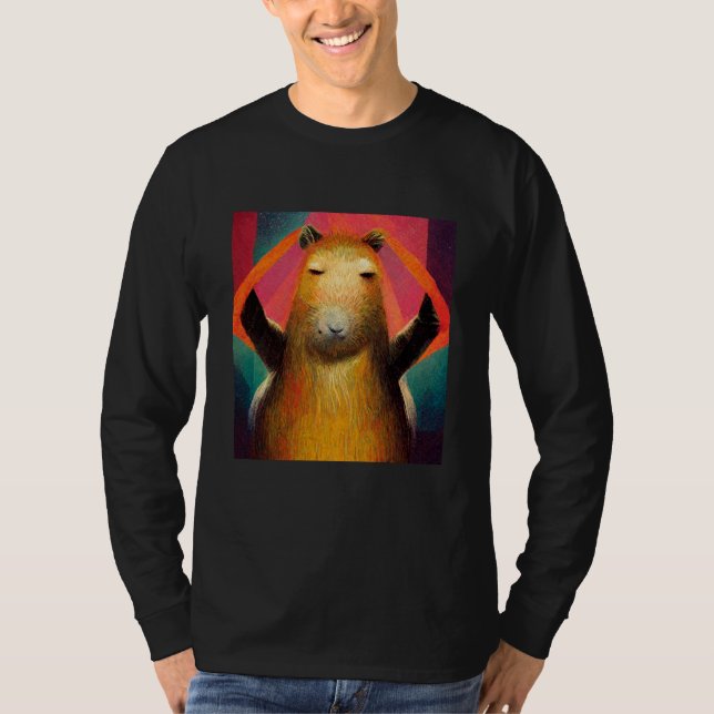 Camiseta Capybara Dancing Capibara Dance Dancer (Frente)