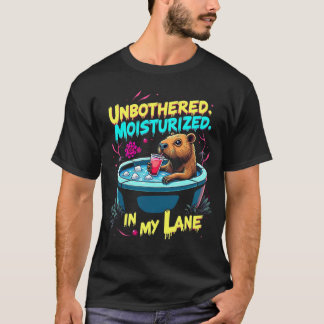 Camiseta Capybara, Desincomodada, Moisturizada, Na Minha Fa