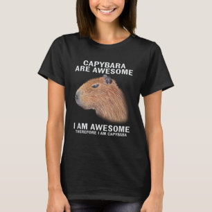 Camiseta Capybara é incrível, então sou Capibara Humor
