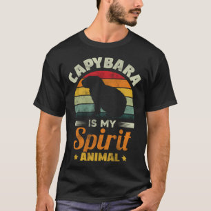 Camiseta Capybara É Minha Espírito Animal Capybara Rodent