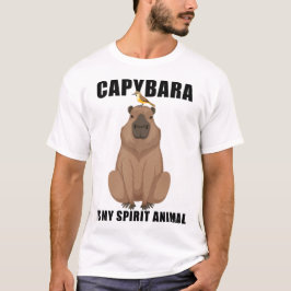 Camiseta Capybara É O Meu Animal Espirituoso