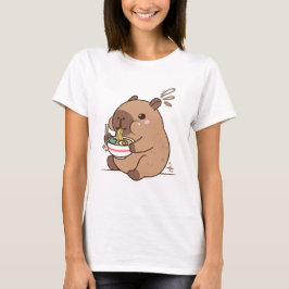 Camiseta Capybara Funny Amantes de os animais
