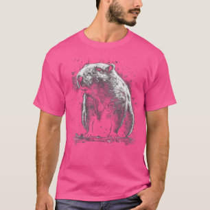Camiseta Capybara Funny Capybara Rodent Grass-Eater Capybar