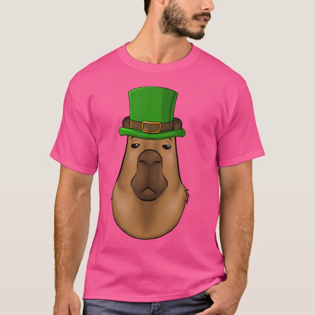 Camiseta Capybara Funny Capybara Rodent Grass-Eater Capybar (Frente)