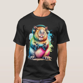 Camiseta Capybara Gamer
