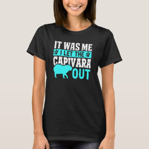 Camiseta Capybara Giant Rodent Para Capivara