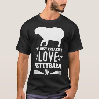 Camiseta Capybara Giant Rodent Para Pettybara