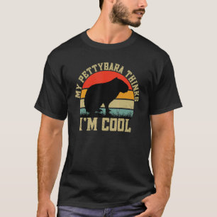Camiseta Capybara Giant Rodent Para Pettybara