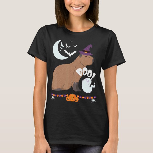 Camiseta Capybara Halloween (Frente)