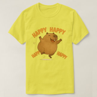Camiseta Capybara "Happy Capybara"