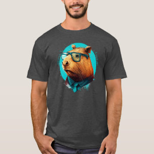 Camiseta Capybara Hipster