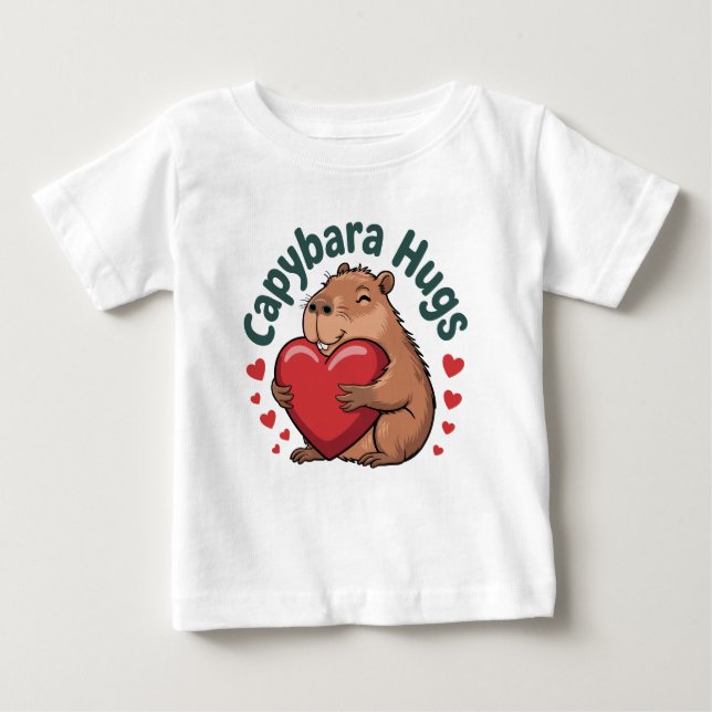 Camiseta Capybara Hugs (Frente)