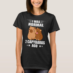 Camiseta Capybara I Era Rodrinho Normal Capybara Animal