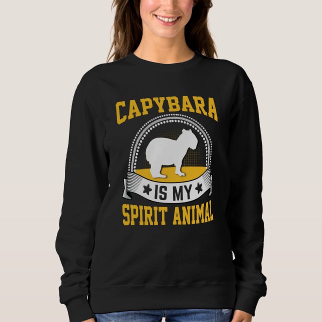 Camiseta Capybara Is My Spirit Animal (Frente)