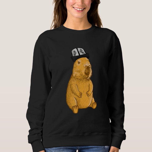 Camiseta Capybara Kyrgyzstan Hat (Frente)