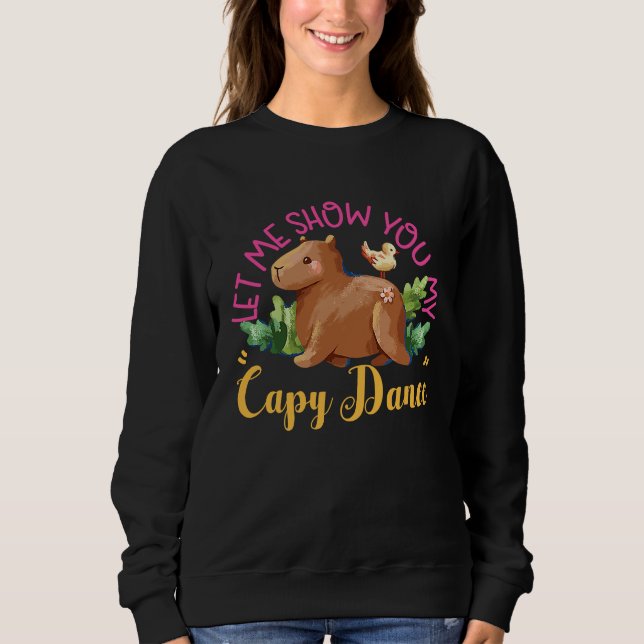 Camiseta Capybara Let Me Show You My Capy Dance (Frente)