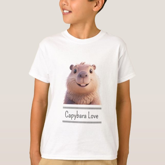 Camiseta Capybara Love (Frente)