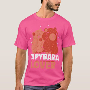 Camiseta Capybara Lover Animal Rodent Capybaras