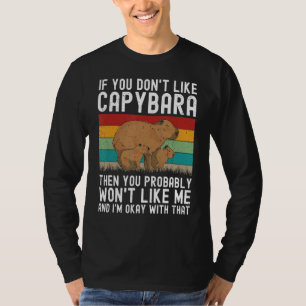 Camiseta Capybara Lover Cute Capibara Rodent Amante de os a