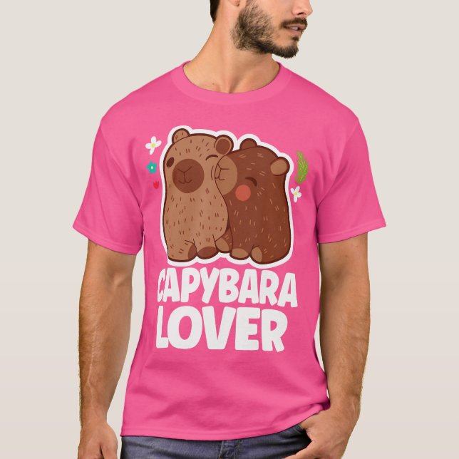 Camiseta Capybara Lover Cute Capybara Owner (Frente)